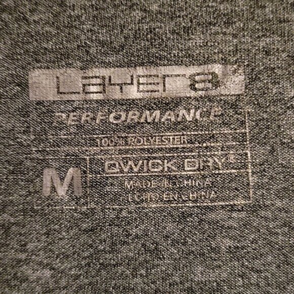 Layer 8 Charcoal Athletic Tank - Picture 2 of 3